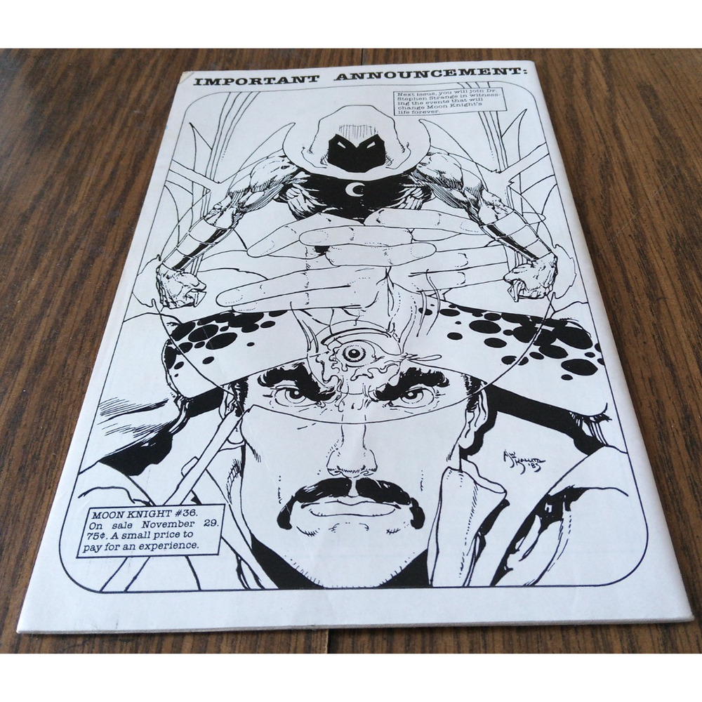 Moon Knight #35 January 1984 Marvel Comics - Picture 2 of 5